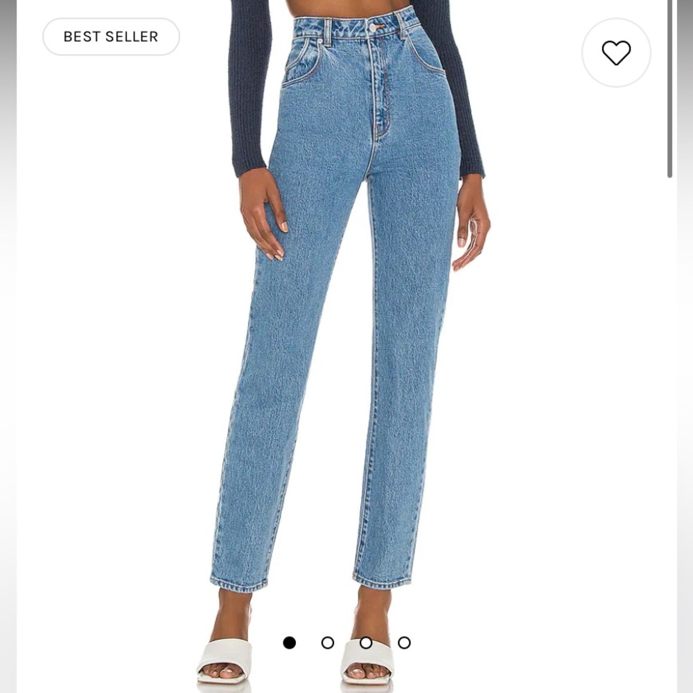 Rollas High Rise Slim Dusters Jeans Size 24